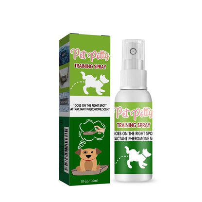 Spray Indutor de Defecação para Animais de Pequeno Porte