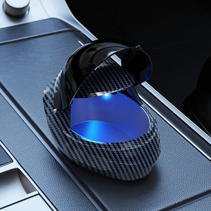 Cinzeiro para carro com design de capacete de motocicleta