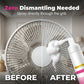 Spray de limpeza para ventiladores sem enxaguamento