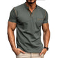 Camiseta casual de manga curta para homem