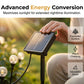 Luzes solares em cordão à prova de água para caminhos e jardins