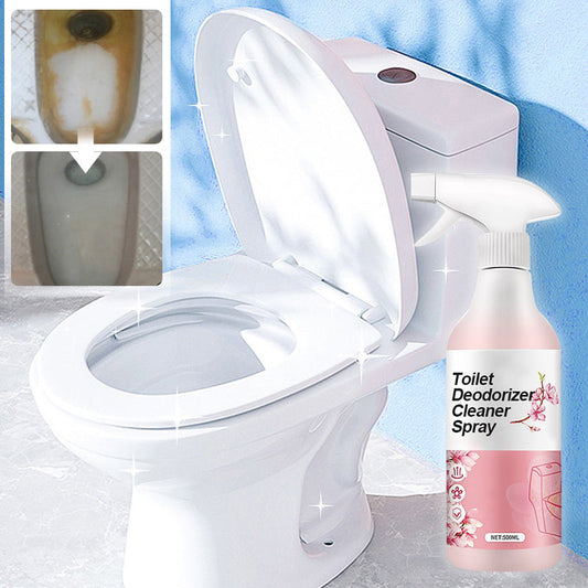 🚽 Spray desodorizante e limpador para casas de banho – Brilho em segundos, frescura o dia todo! ✨💧