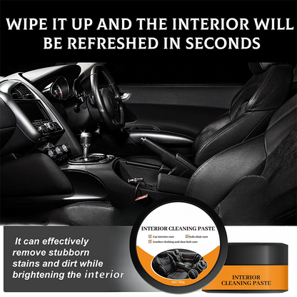 🔥Novo sucesso de vendas❤️‍🔥 Limpador multiusos para couro do interior do carro