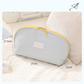 🧳💕 Organizador Portátil de Roupa Íntima para Viagem – Compartimentos Separados para Soutiens, Calcinhas e Meias