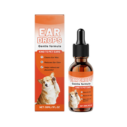 🐶Gotas para os ouvidos de cães para cuidados diários suaves🌿