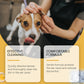Gotas suaves para os ouvidos dos animais de estimação, para alívio da comichão e limpeza