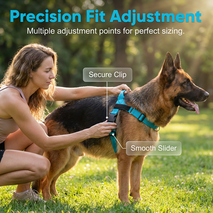 🐶🐾Arnês almofadado para cães, fácil de colocar e tirar – Antipuxão e respirável – Seguro e confortável