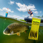 🎣 Anzol com bola flutuante de alta flutuabilidade – Flutua naturalmente, dá mordaça na hora! 🐟💧 Mantém a isca na profundidade perfeita – mais mordaças, menos espera. 🔴⚡