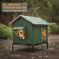 🏠50% OFF!🐈Elevated Insulated Outdoor Cat House – Weather-Resistant Shelter with Thermal Lining & Raised Stand