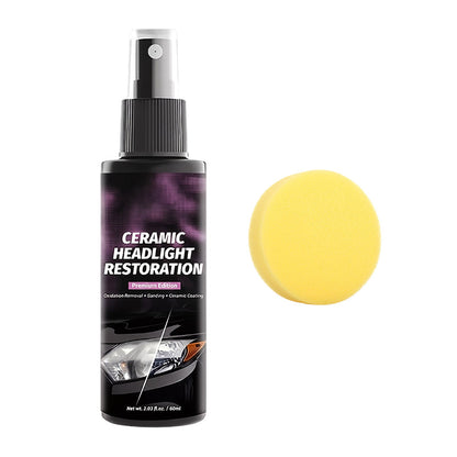Spray cerâmico para restauração de faróis