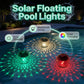 Luzes flutuantes para piscina alimentadas a energia solar