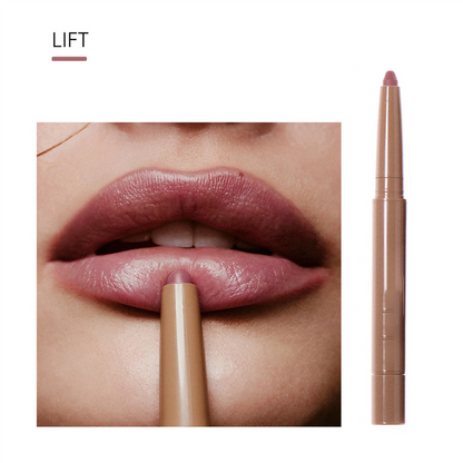 🔥 Hot Sale 🔥 50% DE DESCONTO – Caneta Delineador Labial com Peptídeos e Duas Pontas | Longa duração, hidratante & cores vibrantes