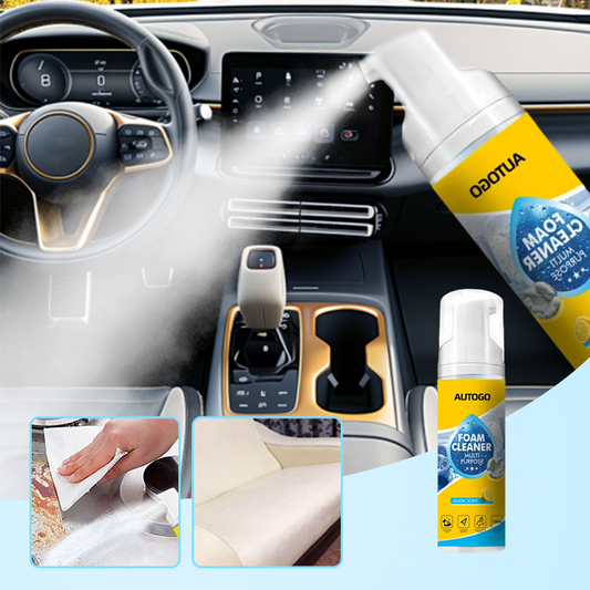 🔥Promoção: 50% de desconto🔥Limpador de espuma potente e multifuncional para o interior do carro
