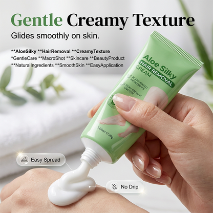 💖Promoção de 2026💖Creme de depilação suave com aloé vera