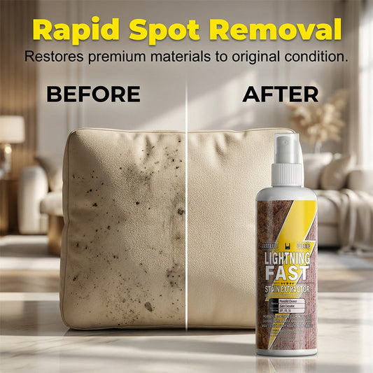 🧴✨ Oferta a metade do preço! Produto de limpeza de nível profissional para couro e tecido — remove manchas e sujidade incrustadas sem deixar resíduos gordurosos, ao mesmo tempo que protege os acabamentos premium. Pano de limpeza incluído! 🛋️💪