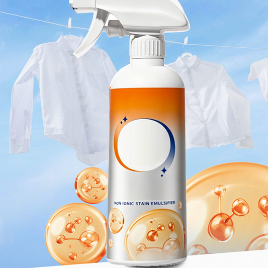 Spray emulsionante não iônico para manchas em roupa