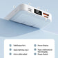 Carregador portátil magnético sem fios de 22.5 W e 10 000 mAh com suporte