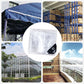 🛡️🌧️Lonas transparentes resistentes às intempéries de 14 milímetros