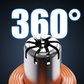 👃 50% DESCONTO AGORA!⚡ Aparador de Pelos do Nariz e Orelha Recarregável – Lâmina Giratória 360° e Visor LED – Ferramenta de Higiene Pessoal Portátil ✈️
