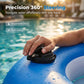 Espreguiçadeira insuflável motorizada para piscina com hélice
