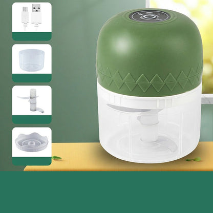 🔋🥩 Mini picador de alimentos sem fios – Picagem com um único botão – Pagamento na entrega ⚡✅