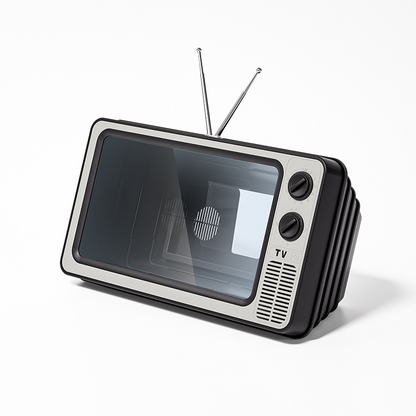 ⏰ Flash sale – only a few left! Order now before they're gone.🔥📺 Retro TV Phone Screen Magnifier – 1:1 HD Foldable, USB Powered, Portable – Watch Movies Anywhere – Fits Most Smartphones