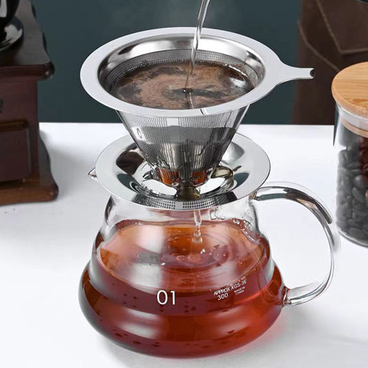 Filtro de café em aço inoxidável de alta qualidade