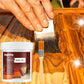 🧴  50% de desconto! Wood Cleaner & Polish – Cera de abelha e óleo de linhaça, restaura o brilho. Inclui escova. Ecológico.   🪑✨