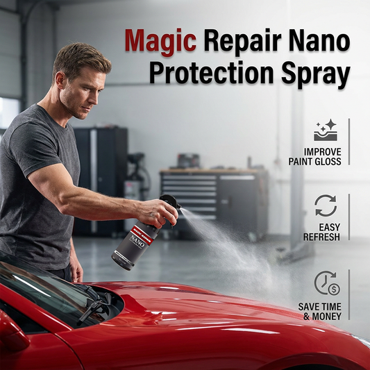 Spray para reparação de riscos e polimento de automóveis