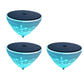 Luz solar flutuante para piscina com projeção de peixes