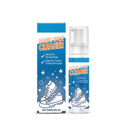 Spray branqueador e eliminador de odores para ténis
