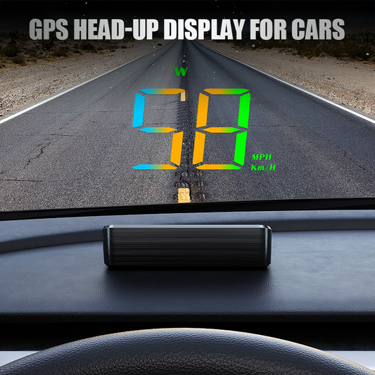 Ecrã Head-Up com GPS para automóveis