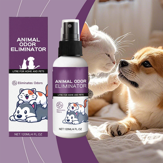 Spray eficaz para eliminar odores de animais de estimação