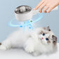 Escova de higiene com spray 3 em 1 para animais de estimação