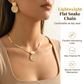✨ Conjunto de joias geométricas modernas – banhadas a ouro, leves, elegantes 🔶
