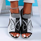 👡✨ Sandália feminina plataforma aberta confortável e respirável ideal para o verão