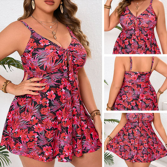 Conjunto de mini-fato de banho com alças finas e parte de baixo em triângulo para mulher