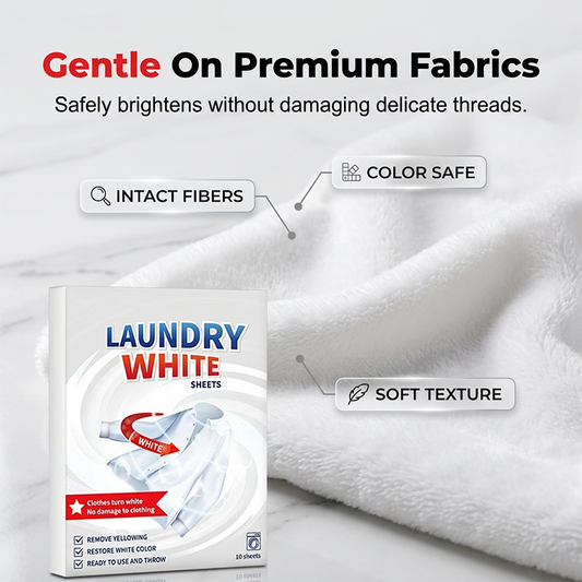 [🔥COMPRE 1 LEVE 1] Toalhetes de limpeza profunda e branqueadores para roupa