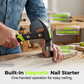 🔨🏗️ Martelo de unhas multiusos para serviço pesado – Qualidade profissional e tratado termicamente – Cabo antiderrapante, perfeito para enquadramento, demolição ou bricolage – durável e equilibrado 🛠️
