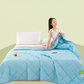 ❄️🛏️ Edredom Refrescante de Verão – Leve, Respirável e Termorregulador para Noites Sem Suor e Sono Profundo