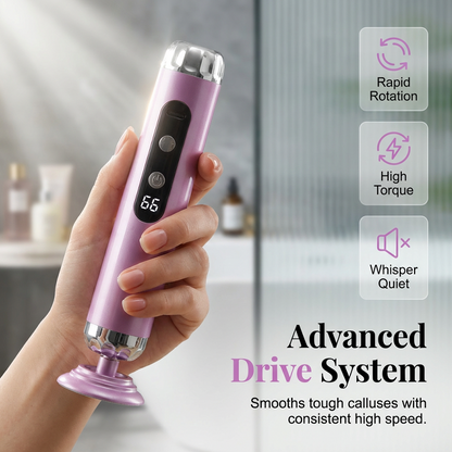 🥳2026 HOT SALE🥳💞50K+ SOLD!🌸✨ LAST DAY SPECIAL PRICE! Multi‑Function Electric Foot Grinder – 5 speeds, 50 grinding pads & LED display. Smooth tough calluses effortlessly – salon results at home! 💅🛡️