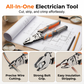 🔧 50% DESCONTO AGORA! ✂️ Alicate Corta-Cabos e Fios com Roquete – Aço temperado e sistema de alavanca – Cortes limpos em cabos, fios e abraçadeiras – Punho ergonómico para fácil manuseamento 🛠️✨