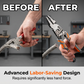 🔧 50% DESCONTO AGORA! ✂️ Alicate Corta-Cabos e Fios com Roquete – Aço temperado e sistema de alavanca – Cortes limpos em cabos, fios e abraçadeiras – Punho ergonómico para fácil manuseamento 🛠️✨