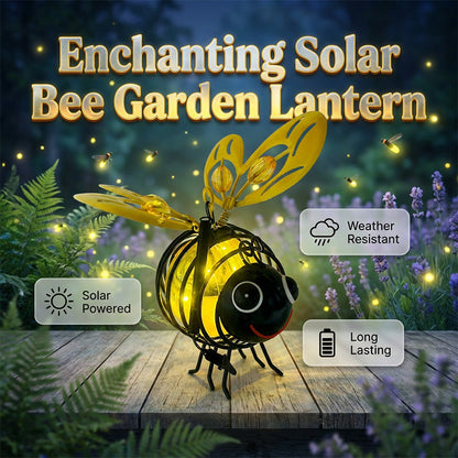 🌙🍃50% DE DESCONTO POR TEMPO LIMITADO! Luminária solar suspensa em forma de abelha – Brilho âmbar aconchegante, sem cintilação, perfeita para festas no jardim, acampamentos ou quartos infantis – Espalhe alegria dia e noite 🌞🌜