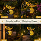 🌙🍃50% DE DESCONTO POR TEMPO LIMITADO! Luminária solar suspensa em forma de abelha – Brilho âmbar aconchegante, sem cintilação, perfeita para festas no jardim, acampamentos ou quartos infantis – Espalhe alegria dia e noite 🌞🌜