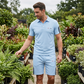 👕 Conjunto Masculino Casual com Gola Clássica – Conforto, Estilo e Respirabilidade para o Dia a Dia