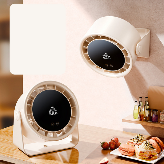 🔥❄️Ventilador de mesa USB recarregável para quarto🔥