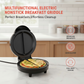 🍳 50% DESCONTO AGORA! 🔥 Chapa Elétrica Multifunções Antiaderente para Pequeno-Almoço – Superfície antiaderente, aquecimento uniforme e versatilidade na preparação – Perfeita para panquecas, ovos e pequenos-almoços completos 🥞