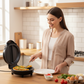 🍳 50% DESCONTO AGORA! 🔥 Chapa Elétrica Multifunções Antiaderente para Pequeno-Almoço – Superfície antiaderente, aquecimento uniforme e versatilidade na preparação – Perfeita para panquecas, ovos e pequenos-almoços completos 🥞