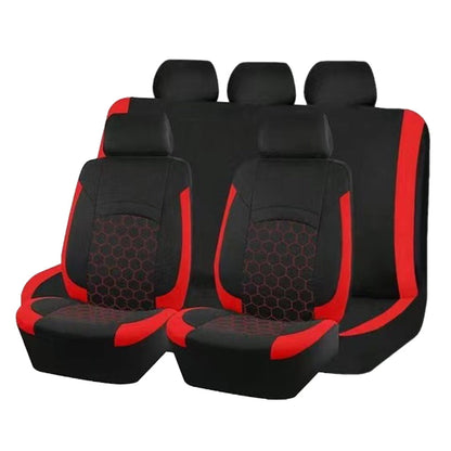🚗 CONJUNTO UNIVERSAL DE CAPAS PARA BANCOS DE CARRO (9 PEÇAS) PARA VIATURAS DE 5 LUGARES — Proteção com cobertura completa | Tecido respirável | Fácil de instalar e lavar 🛡️